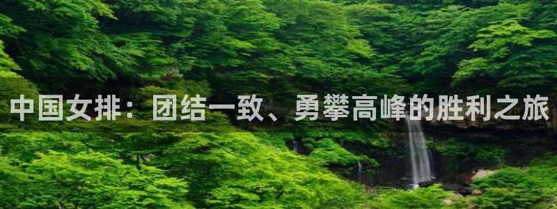 女足世界杯直播：中国女排：团结一致、勇攀高峰的胜利之旅